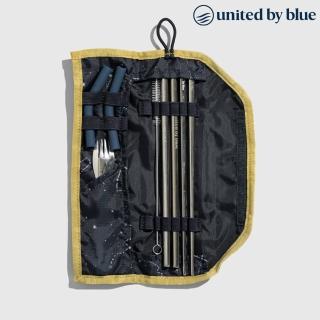 【United by Blue】防潑水餐具收納包組 Utensil Kit 814-038(休閒 旅遊 居家 撥水 環保吸管 餐具)