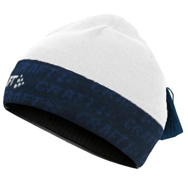 【CRAFT】LOGO HAT 經典LOGO帽.彈性透氣保暖針織羊毛帽(1900299-2900 白色)