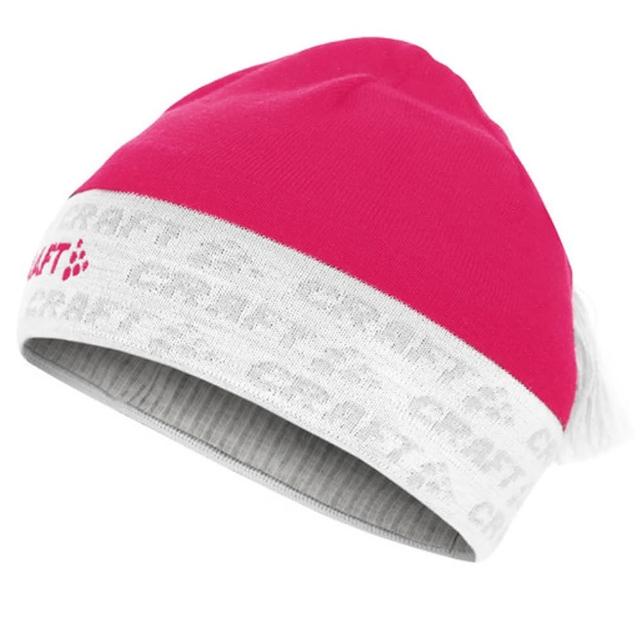 【CRAFT】LOGO HAT 經典LOGO帽.彈性透氣保暖針織羊毛帽(1900299-2469 桃紅)