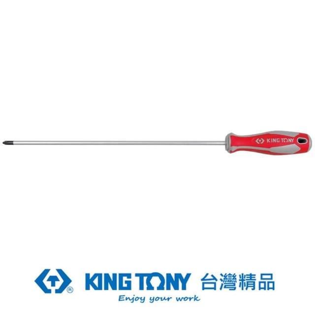 【KING TONY 金統立】專業級工具 十字起子 #2*6mm*16”(KT14210216)