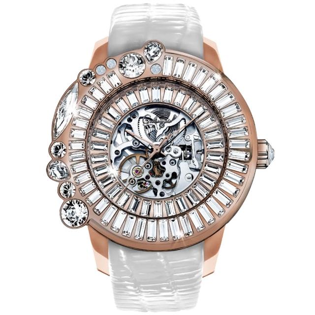 【Galtiscopio 迦堤】奢華經典系列 璀璨機械腕錶 / 48mm 母親節 禮物(DLBRGS001WLS)