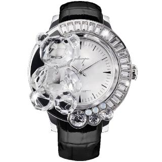 【Galtiscopio 迦堤】給擁抱小熊系列 時尚腕錶 / 42mm 母親節 禮物(DABSS001BLS)