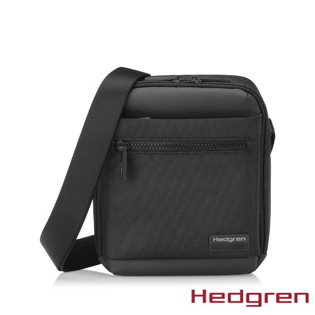 【Hedgren】NEXT商務系列 RFID防盜 側背方包(黑色)