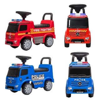 【ChingChing 親親】原廠授權 賓士消防車、警車學步車(RT-657 滑步車)