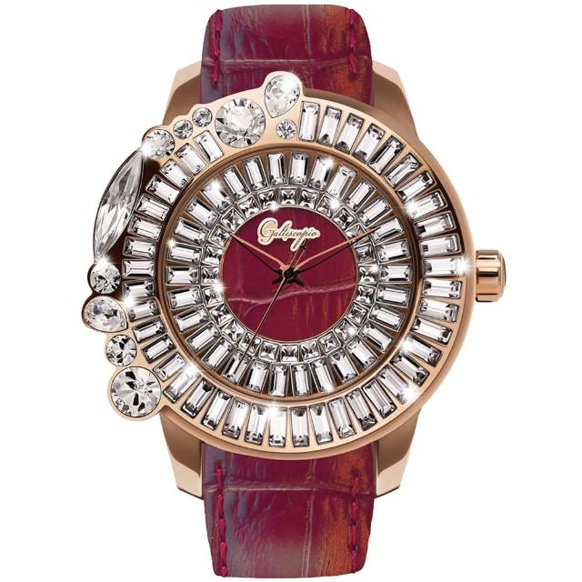 【Galtiscopio 迦堤】閃耀祖利系列 優雅時尚腕錶 / 48mm 母親節 禮物(SSRGS001BURLS)