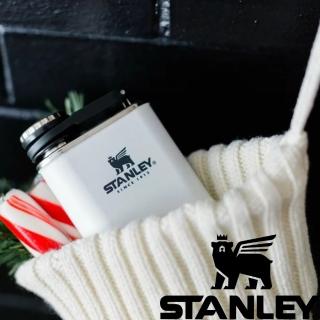 【Stanley】STANLEY 冒險系列 寬口酒壺0.14L 簡約白POLAR 10-01695-037(10-01695-037)