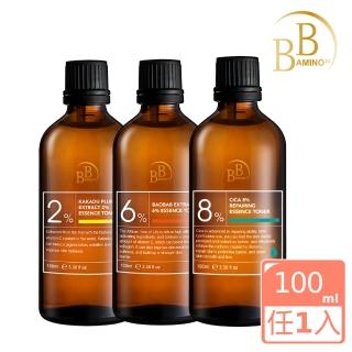 【BB Amino】科研2%煥白/6%青春/8%修護精華水100ml(三款任選)