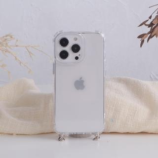【TOYSELECT】iPhone 14 Pro 6.1吋 BLAC Glacier冰川抗黃軍規防摔繩掛殼