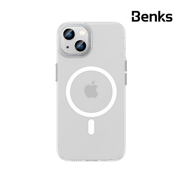 【Benks】iPhone 14 Plus 冰霧磁吸 MagSafe 手機保護殼 銀色