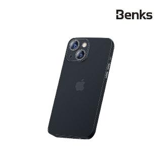 【Benks】iPhone 14 Plus 超薄磨砂手機殼 透黑
