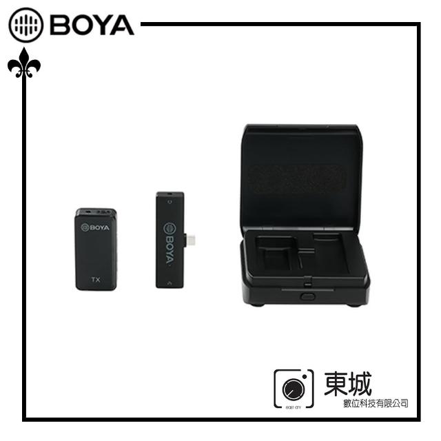 【BOYA 博雅】BY-XM6-K5 一對一雙聲道無線迷你麥克風-Type-C(東城代理商公司貨)