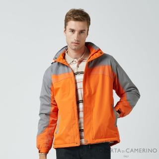 【ROBERTA 諾貝達】秋冬男裝 內裡刷毛 溫暖帥氣有型的夾克(橘)