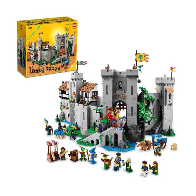 【LEGO 樂高】積木 ICONS 系列 獅子騎士的城堡 Lion Knights Castle 10305(正版)