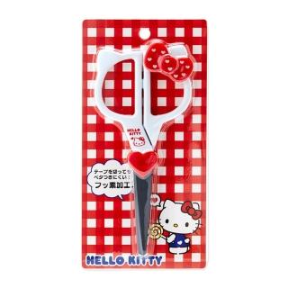 【小禮堂】Hello Kitty 造型剪刀 - 蝴蝶結款(平輸品)