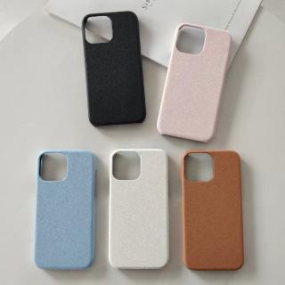 【LOYALTY】iPhone13/13Pro/13ProMax珍珠皮質手機保護殼 寶寶藍(珍珠皮紋觸感極佳)