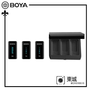 【BOYA 博雅】BY-XM6-K2 一對二雙聲道無線迷你麥克風(東城代理商公司貨)
