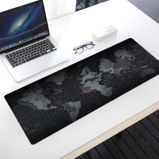 【JIAGO】世界地圖多功能滑鼠桌墊80x30cm(3入組)