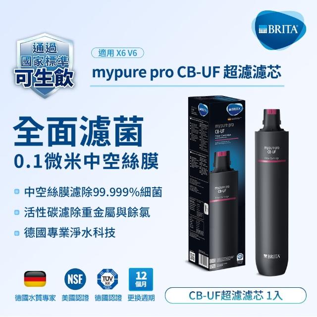 【德國BRITA官方】mypure pro CB-UF 超濾濾芯(0.1微米中空絲膜)