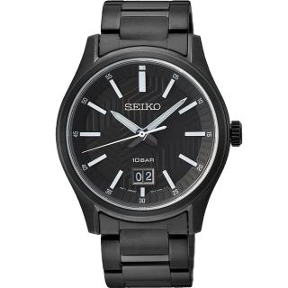 【SEIKO 精工】CS 黑鋼限定 石英腕錶 SUR515P1/6N76-00K0SD(SK034)