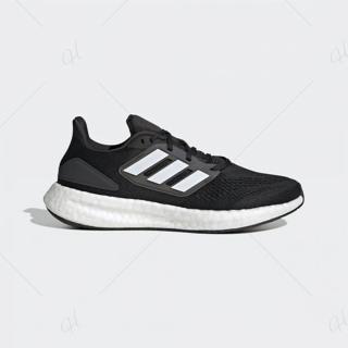 【adidas 愛迪達】慢跑鞋 男鞋 運動鞋 緩震 PUREBOOST 22 黑 GZ5174