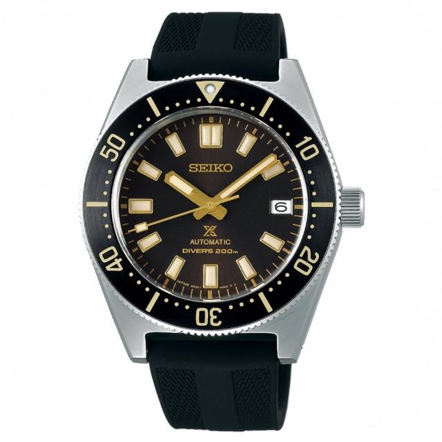 【SEIKO 精工】SEIKO 精工錶 黑牌款 Prospex DIVER SCUBA 1965復刻機械錶(6R35-00P0C/SPB147J1)