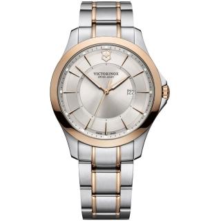 【VICTORINOX 瑞士維氏】Alliance 經典正裝時尚紳士腕錶(VISA-241912)