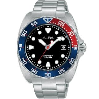 【ALBA】雅柏 潛水風格潮流腕錶-VJ42-X317D 618年中慶(AS9M99X1)