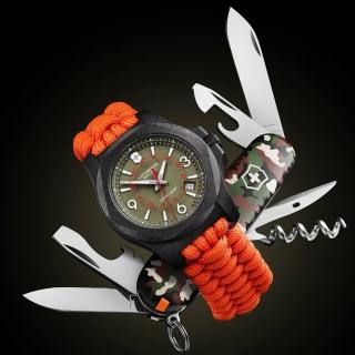 【VICTORINOX 瑞士維氏】I.N.O.X.限量碳纖維運動腕錶(VISA-241800.2/40mm)
