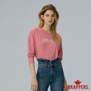 【BRAPPERS】女款 微笑公式印花T恤(粉)