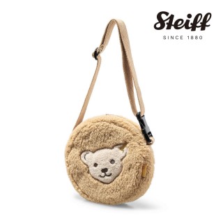 【STEIFF】Bear head Shoulder bag 熊頭肩包(經典泰迪熊_黃標)