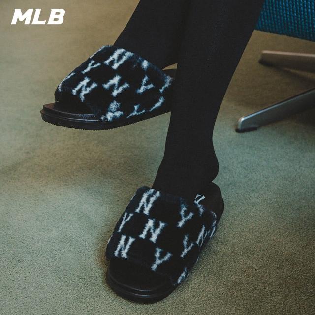 MLB 絨毛拖鞋MONOGRAM系列紐約洋基隊3ALPSWS26-50BKS - Goodfind找推薦、比價格