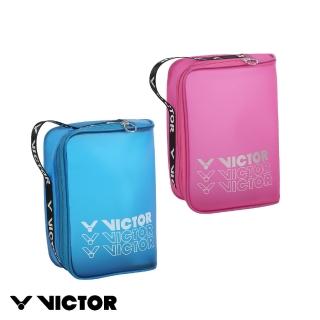 【VICTOR 勝利體育】衣物袋 收納包(BG1033 F/Q 明亮藍/玫紅)