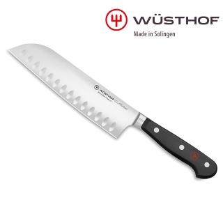 【WUSTHOF 三叉】德國三叉牌CLASSIC 17CM三德刀(德國製刀具 日式廚刀)