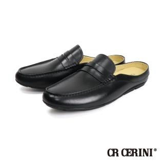 【CR CERINI】便士樂福造型懶人張菲鞋 黑色(CR21842-BL)
