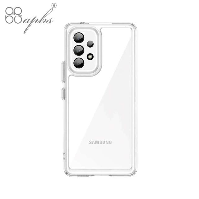 【apbs】Samsung Galaxy系列 防震雙料手機殼(純透殼)