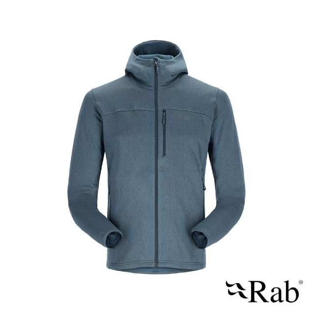 【RAB】Graviton Hoody 保暖透氣刷毛外套 男款 獵戶藍 #QFF55