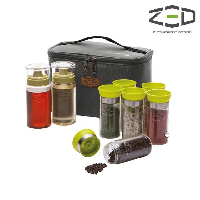 【ZED】調味罐收納盒組 ZBACC0101(調味罐、儲油罐、露營、廚房用品)