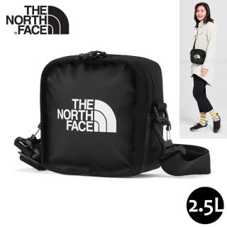 【The North Face】Explore Bardu II 斜背包《黑》3VWS/輕巧方形休閒單肩背包/側背包(悠遊山水)