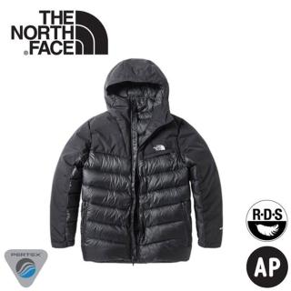 【The North Face】男 800FP局部防水羽絨外套《黑》3KTD/羽絨衣/保暖外套(悠遊山水)