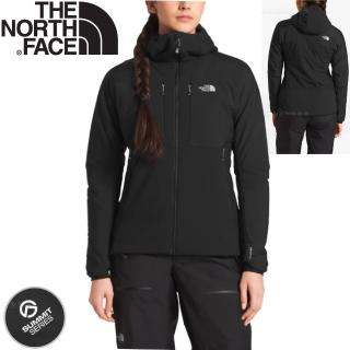 【The North Face】女 SUMMIT防風防潑水透氣耐磨連帽外套《黑》3KSP/防風外套/夾克(悠遊山水)
