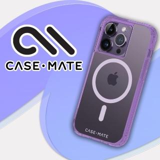 【CASE-MATE】iPhone 14 Pro 6.1吋 Tough Clear Plus 環保抗菌超強悍防摔保護殼 - 薰衣草紫