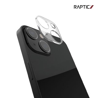 【RAPTIC】Apple iPhone 14/iPhone 14 Plus 一體式鏡頭玻璃貼(兩套裝)