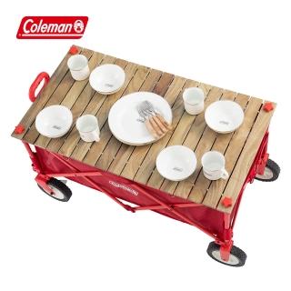 【Coleman】四輪拖車專用蛋捲桌板 / CM-38129M000(露營桌板 蛋捲桌板 摺疊桌板)