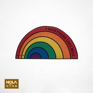 【HOLA】Rainbow系列波比刮泥墊42x77