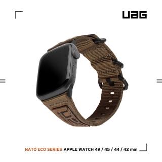 【UAG】Apple Watch 42/44/45/49mm Nato尼龍錶帶-沙(UAG)