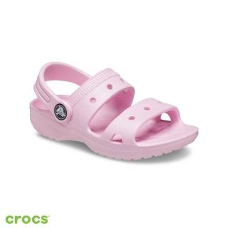 【Crocs】童鞋 經典小童雙帶涼鞋(207537-6GD)