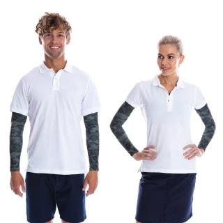 【Sparms】UPF50+高爾夫球防曬帶肩袖套衣迷彩系列(來自澳洲跟受選手信任的防曬品牌)