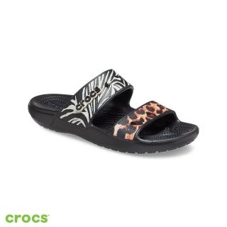 【Crocs】中性鞋 野性混搭迷彩經典涼鞋(207847-0C4)