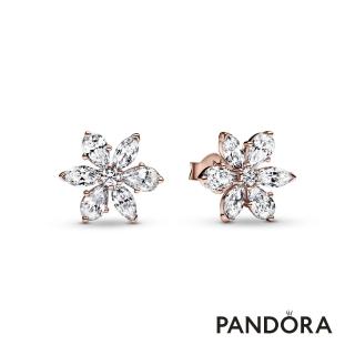【Pandora官方直營】璀璨浮游花針式耳環