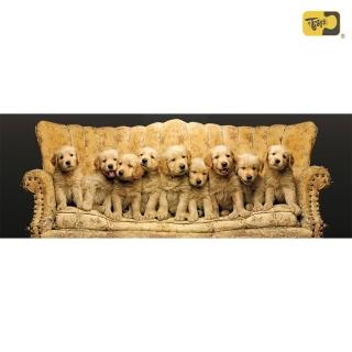 【雷諾瓦】Special-黃金獵犬/1000片拼圖/長幅/EDUCA